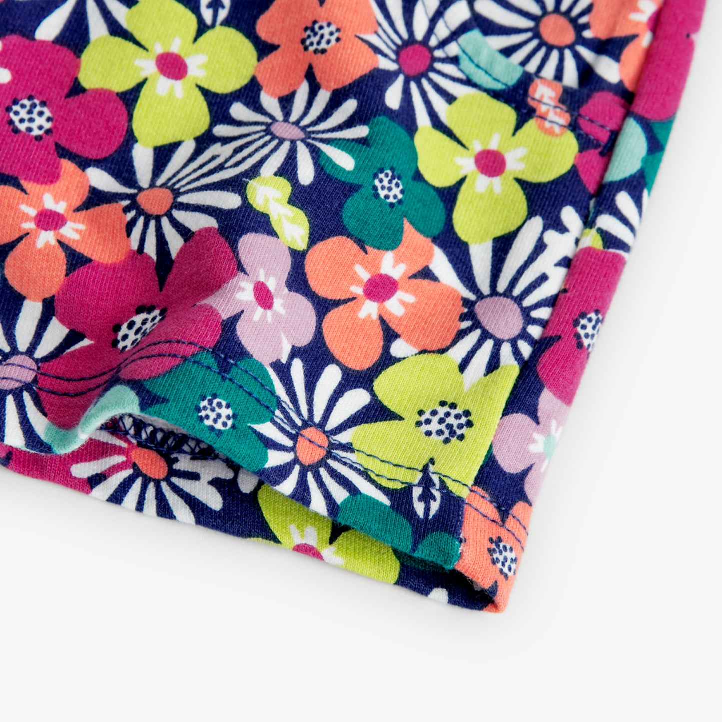 Boboli Girls Fleece Floral Shorts In Print