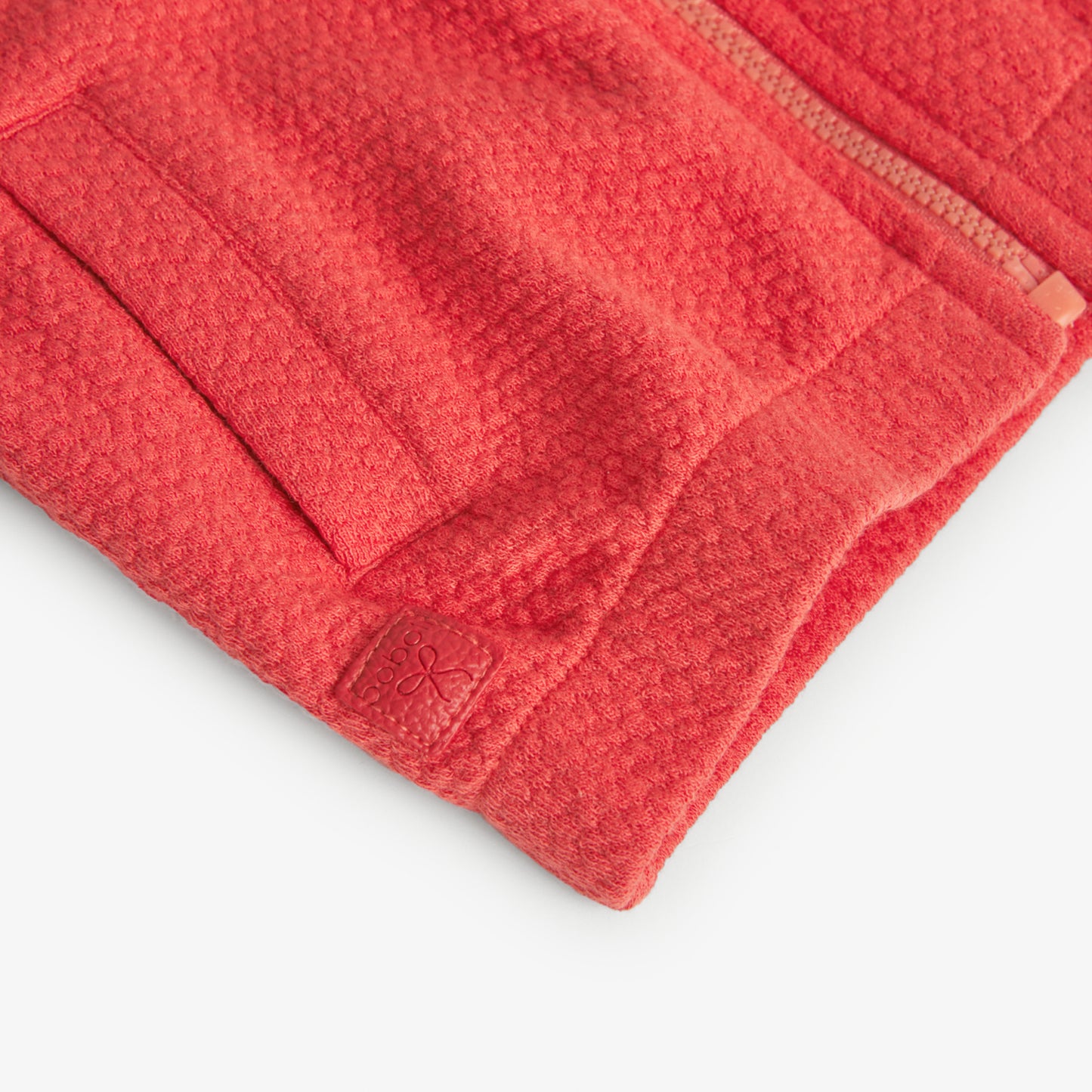 Boboli Girls Knit Jacket In Watermelon