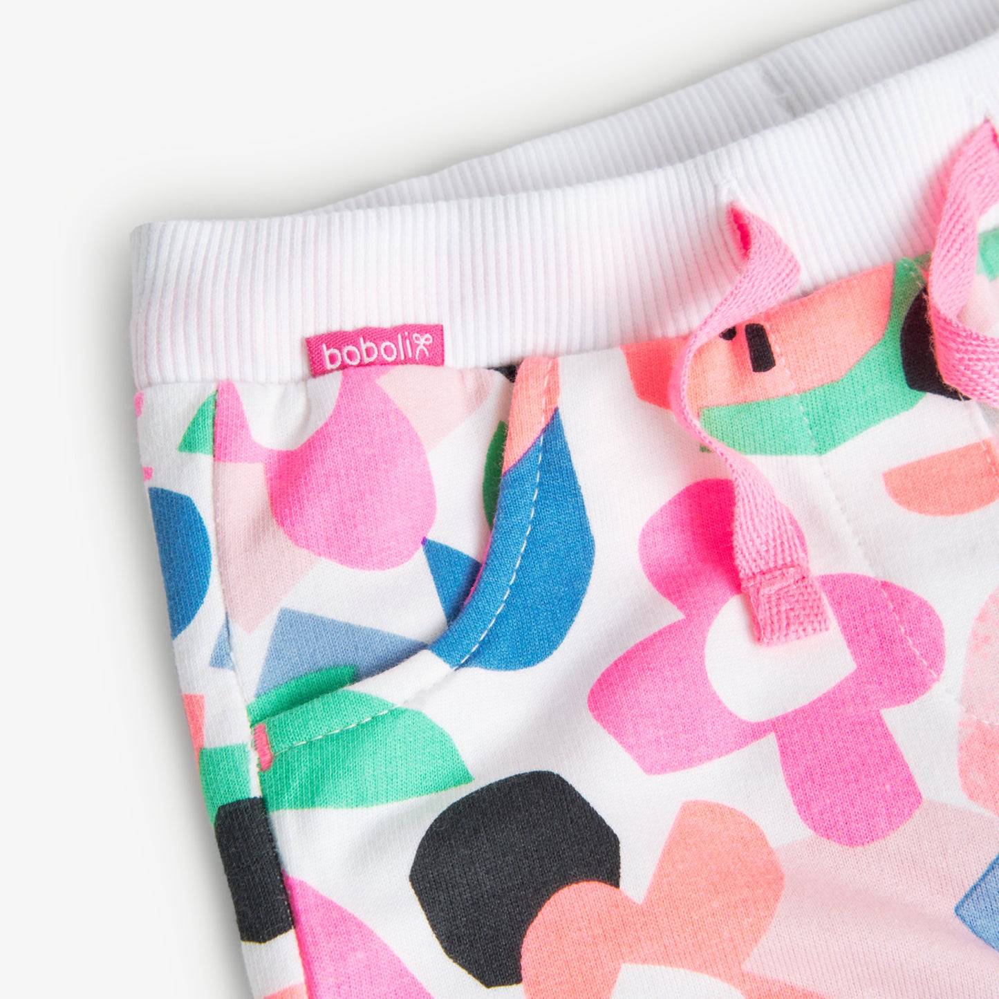 Boboli Girls Fleece Shorts In Print