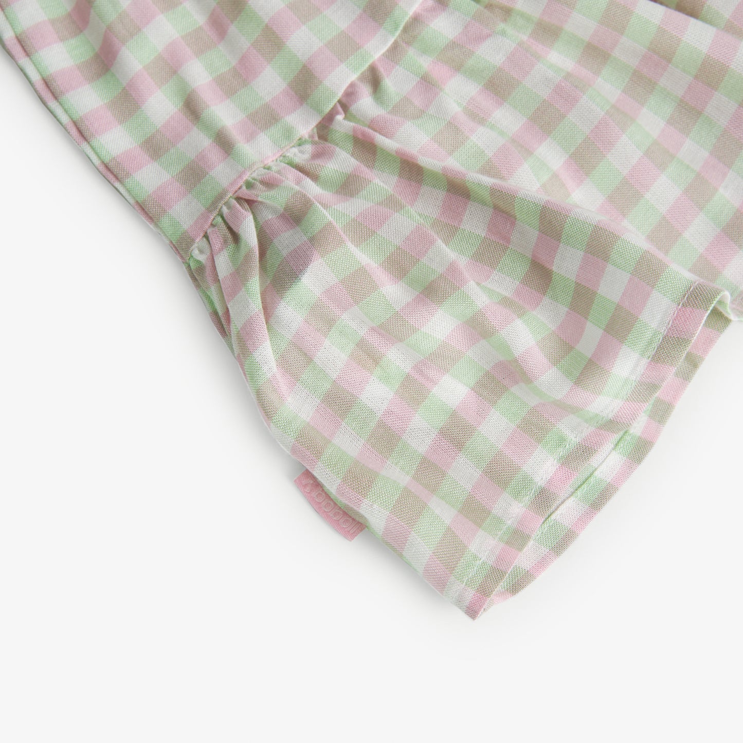 Boboli Girls Viscose Dress In Checks