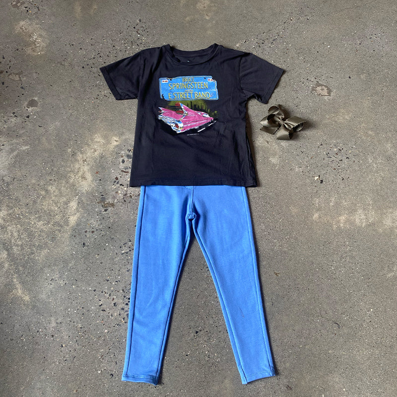 Rowdy Sprouts Bruce Springsteen Short Sleeve Tee In Black