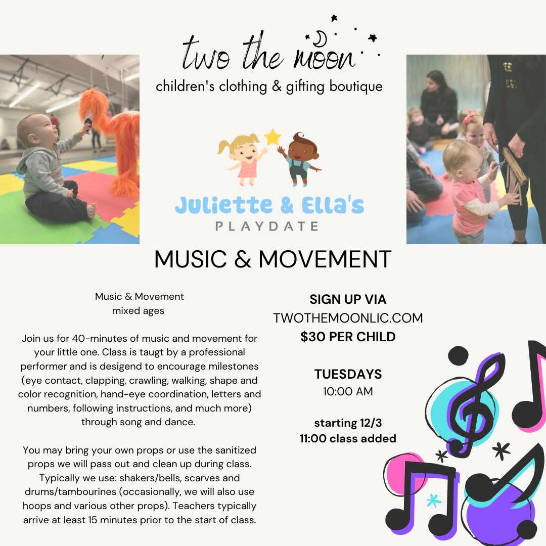 Baby Music & Movement 10 AM (6/17)