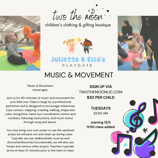 Baby Music & Movement 10 AM (6/10)