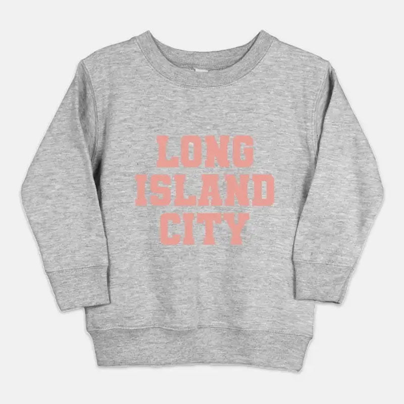 Two the Moon Long Island City Sweatshirt Grey/Pink