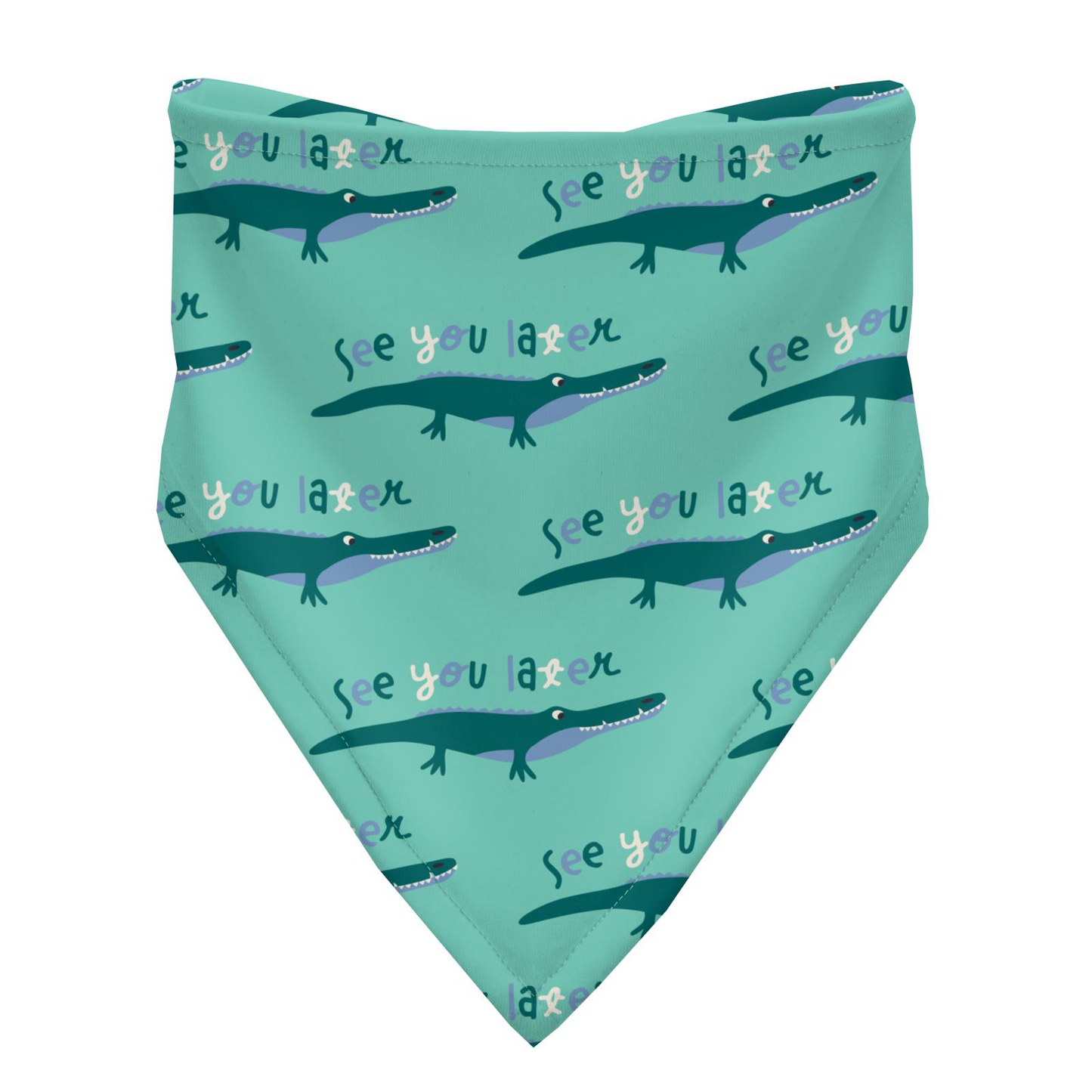 KicKee Print Bandana Bib