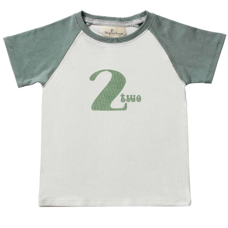 Tiny Victories Retro Birthday Tee "2"