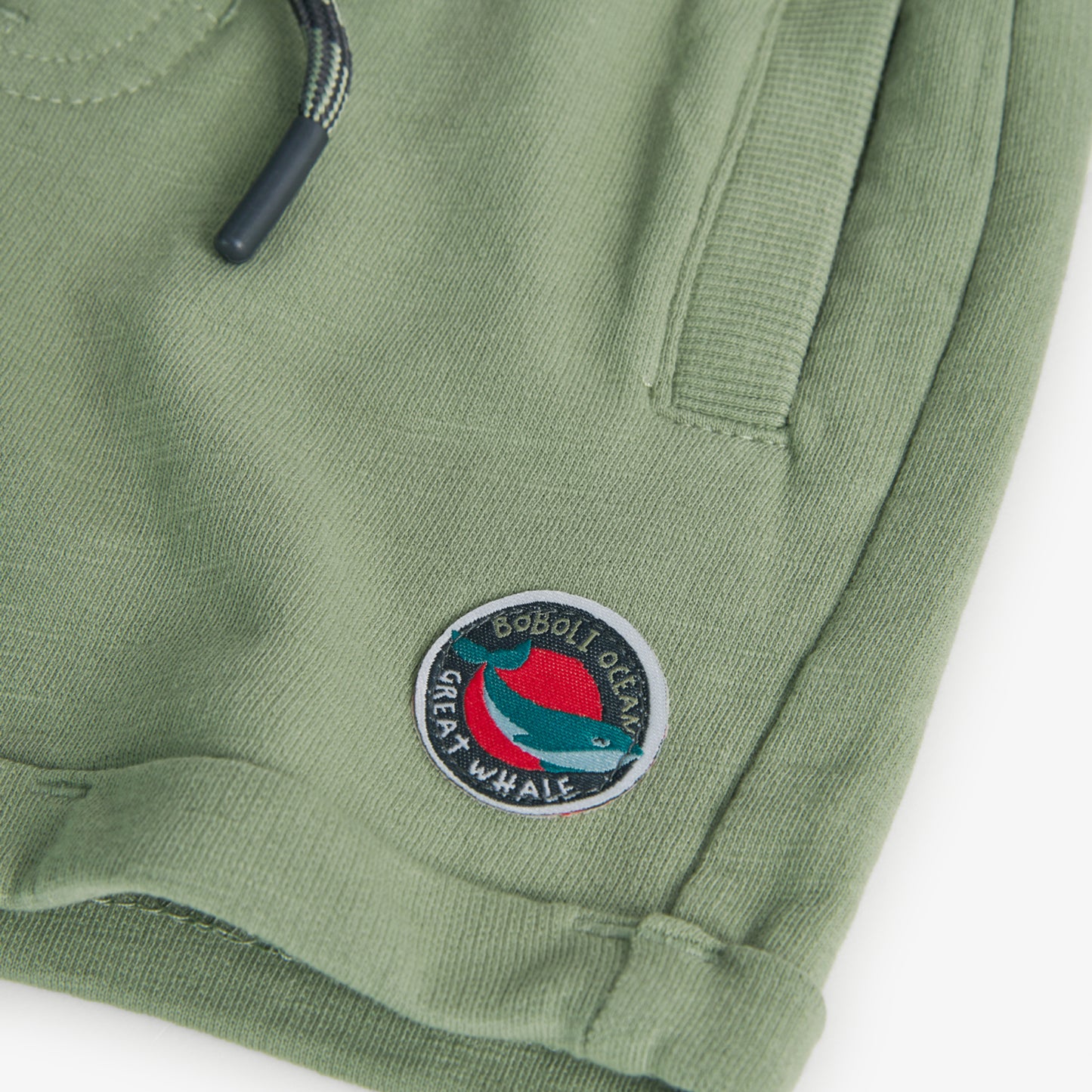 Boboli Boys Fleece Bermuda Shorts In Ike