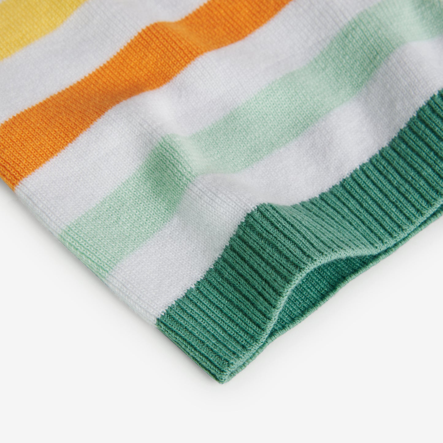 Boboli Girls Striped Shorts In Apricot