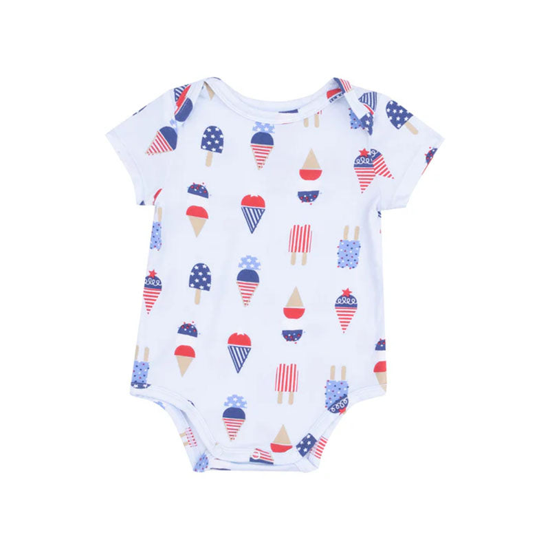 Angel Dear American Ice Cream Short Sleeve Bodysuit