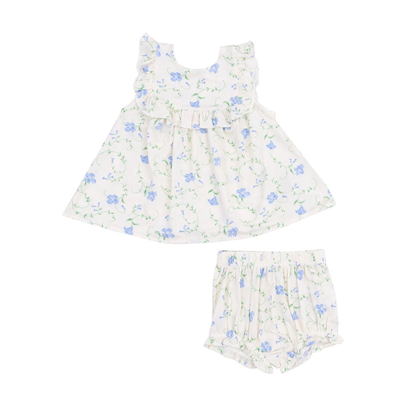 Angel Dear Sweet Vines Ruffle Top and Bloomer