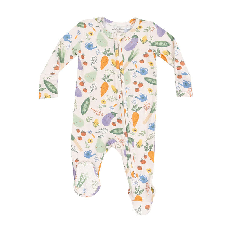 Angel Dear Veggie Patch 2 Way Zipper Footie
