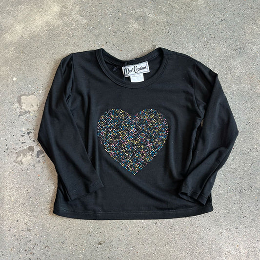 Dori Creations Heart Long Sleeve Tee