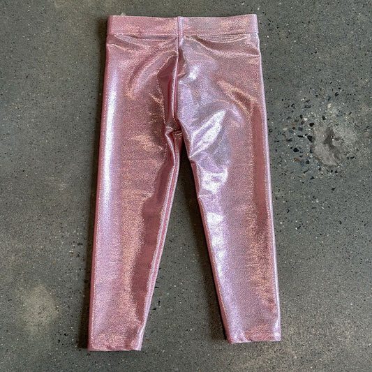 Dori Creations Girls Lamé Metallic Leggings