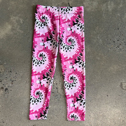 Dori Creations Pink Tie Dye Leggings