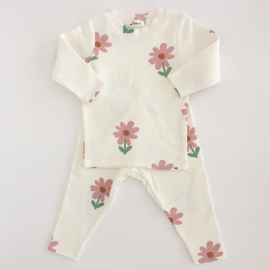 Oh Baby Picking Daisies 2 PC Set