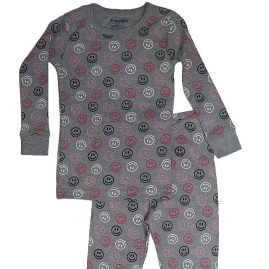 Baby Steps Pink Smile Pajamas