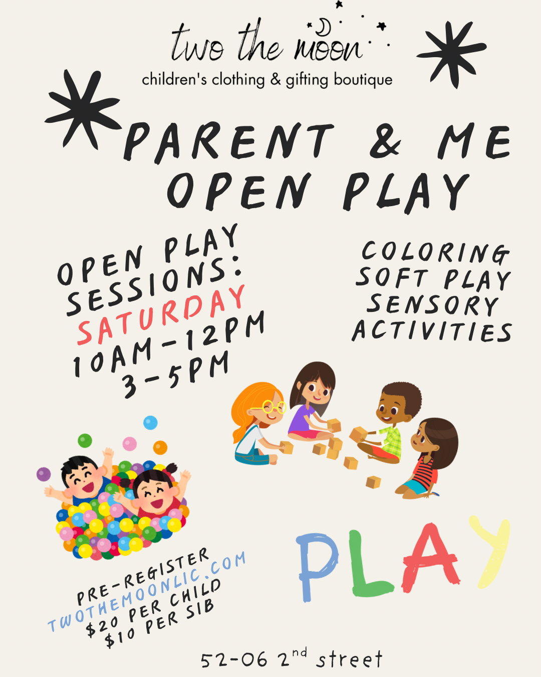 Parent & Me Open Play 10 AM (11/22)
