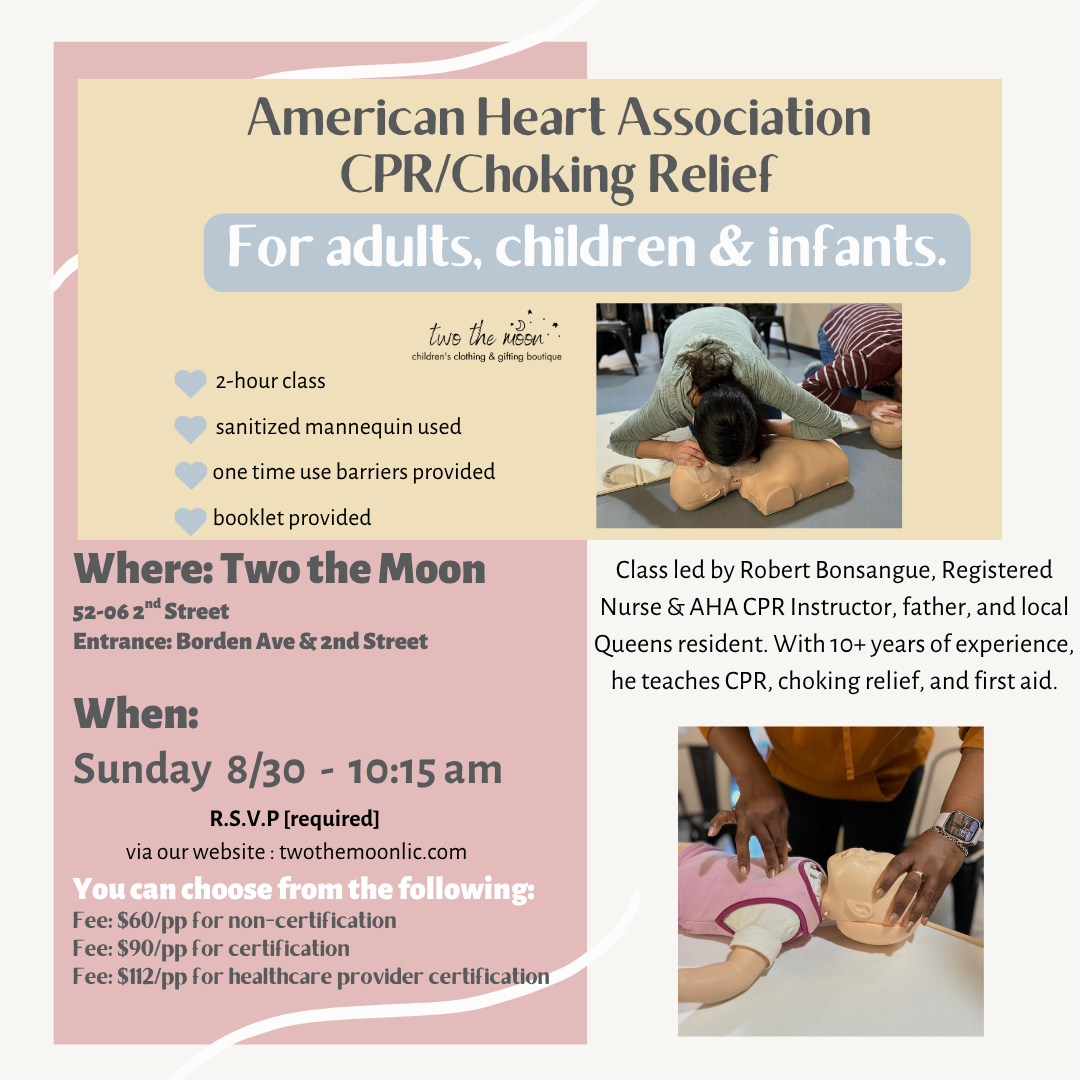 CPR Class 8/30 - 10:15 AM