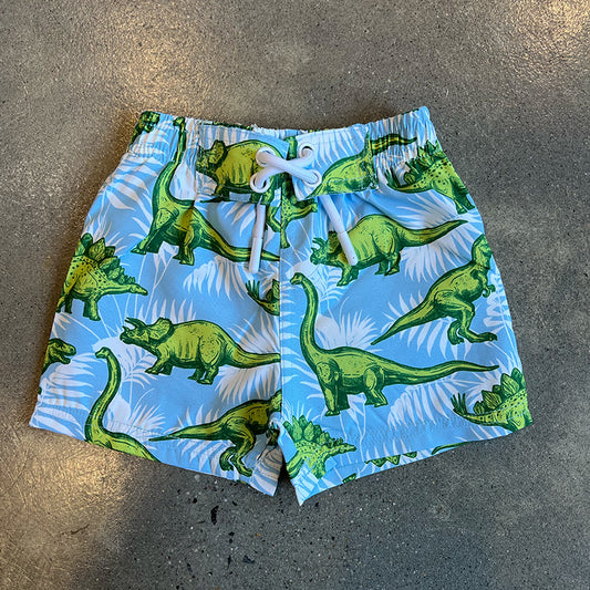 Mish Kids Dino Palm Board Short