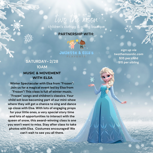 Music & Movement with Elsa! 2/28 10 AM