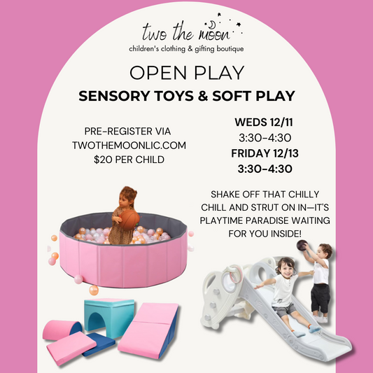 Open Play: Sensory + Soft Play 3:30-4:30 (12/11)