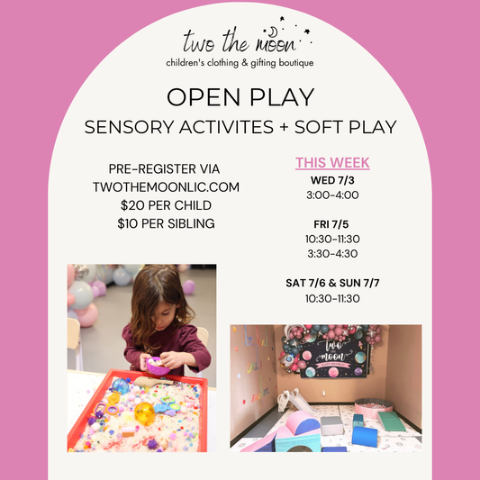 Open Play: Sensory + Soft Play 7/3 (3-4 PM)