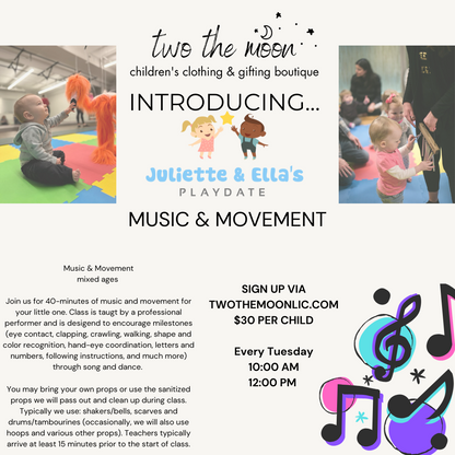 Baby Music & Movement 10 AM (7/30)