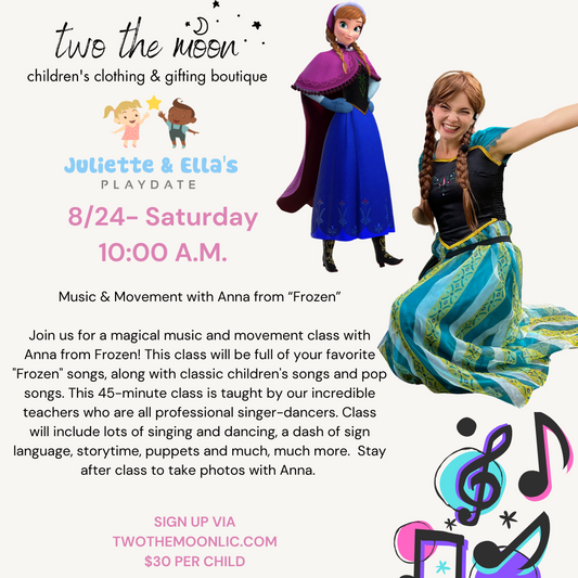 Music & Movement with Anna from Frozen 10 AM (8/24)