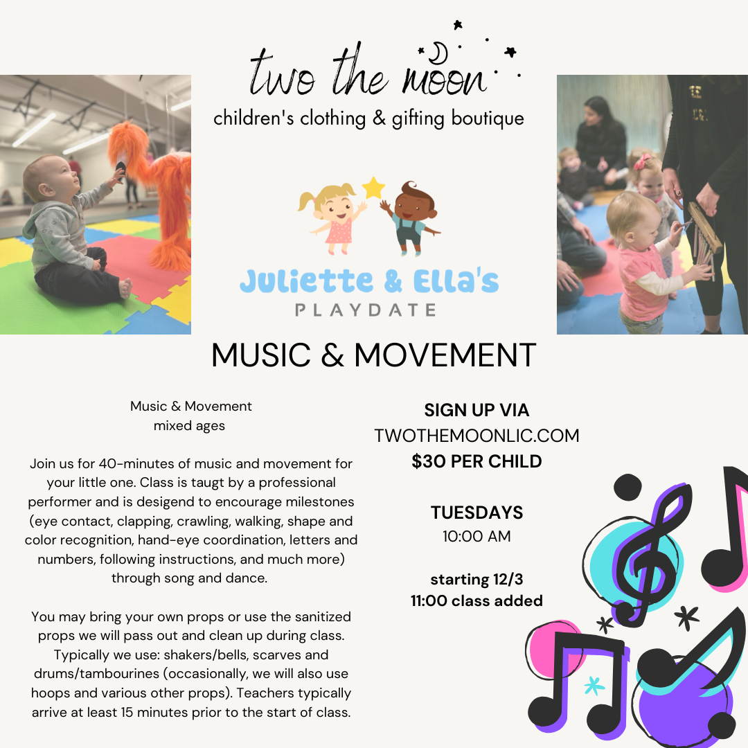 Baby Music & Movement 11 AM (2/11)