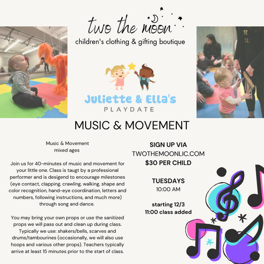 Baby Music & Movement 10 AM (12/17)