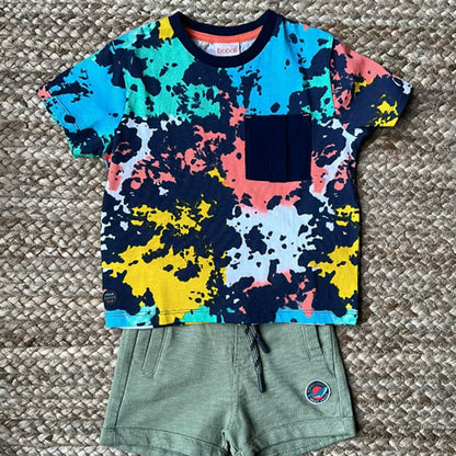 Boboli Knit T Shirt For Boys