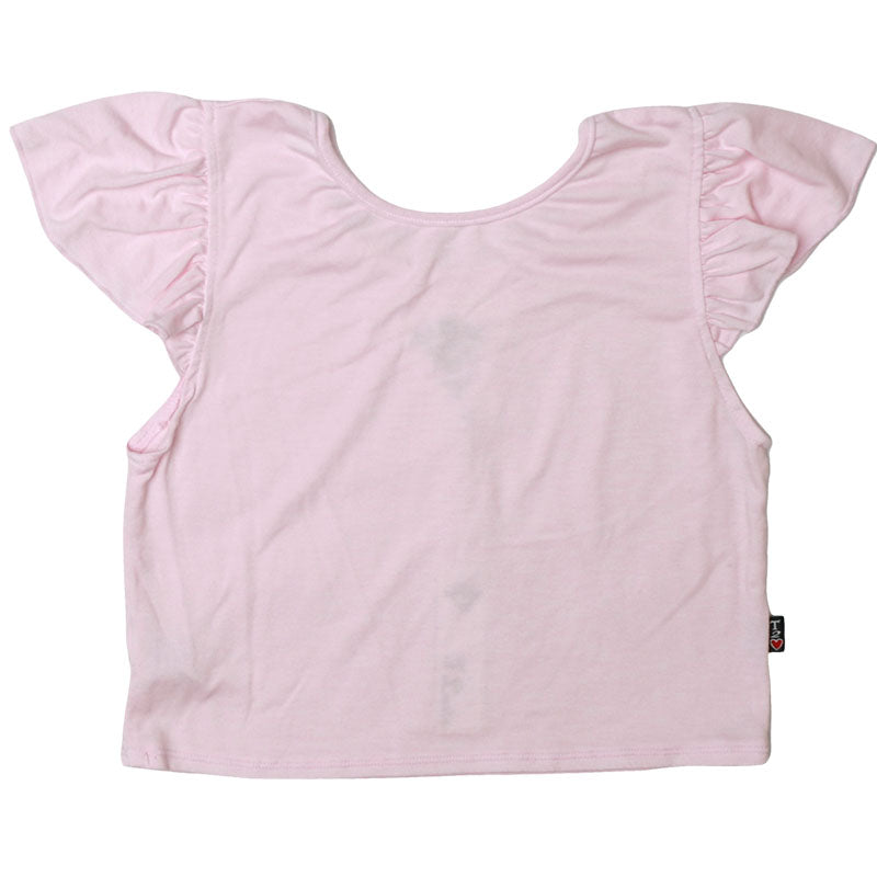 T2Love Tank With Ruffle Sleeve