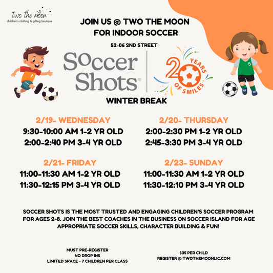 Soccer Shots Indoor Soccer 1-2 YRS (11 AM) 2/23