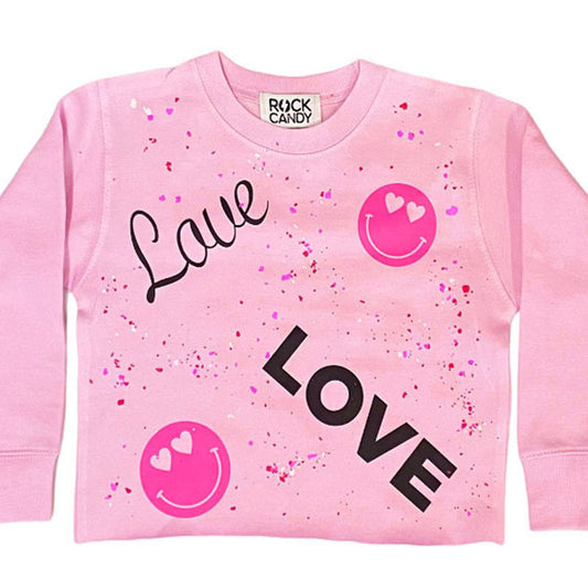 Rock Candy Love Splatter Sweater