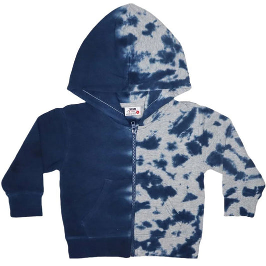 Mish Kids Split Tie Dye Hoodie