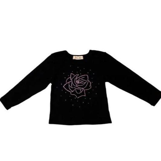 Doe a Dear Rose Stone Long Sleeve Top