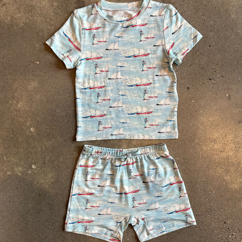 Tickety-Boo T Shirt In Nautical Boats