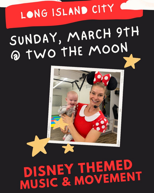 Disney Themed Music & Movement 10 AM (3/9) Ages: 0-4 Years