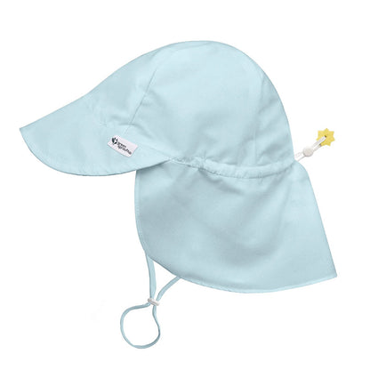 50+ Eco Flap Hat Light Aqua