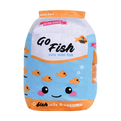 Iscream Go Fish Fleece Plush