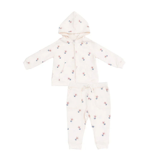 Angel Dear French Terry Hoodie & Jogger Set – Danish Daisy