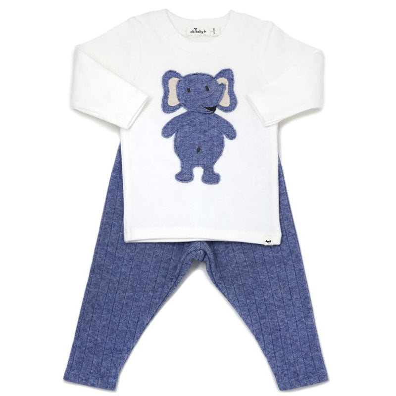 Oh Baby! Ragdoll Elephant 2 Piece Set