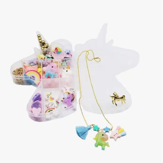 Bottleblond Jewels Kids Unicorn Necklace And Jewelry DIY Kit